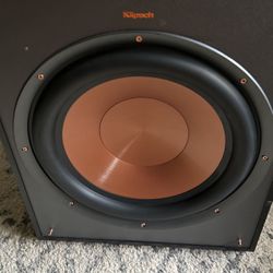Klipsch R-120SW Subwoofer, Black