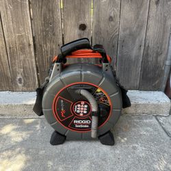 RIDGID SEESNAKE MICRO REEL SEWER CAMERA 100' FEET 512hz sonde (For parts)
