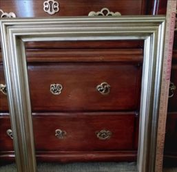 Gold Tone Decorative Picture Frame