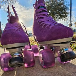 Purple Boardwalk Outdoor Skate
