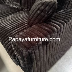 New! Black Couch, Plush Sectional, Black Sectional And Ottoman, Corduroy Sectional, Black Corduroy Couch, Sofa, Sectionals, Fluffy Sofa And Ottoman