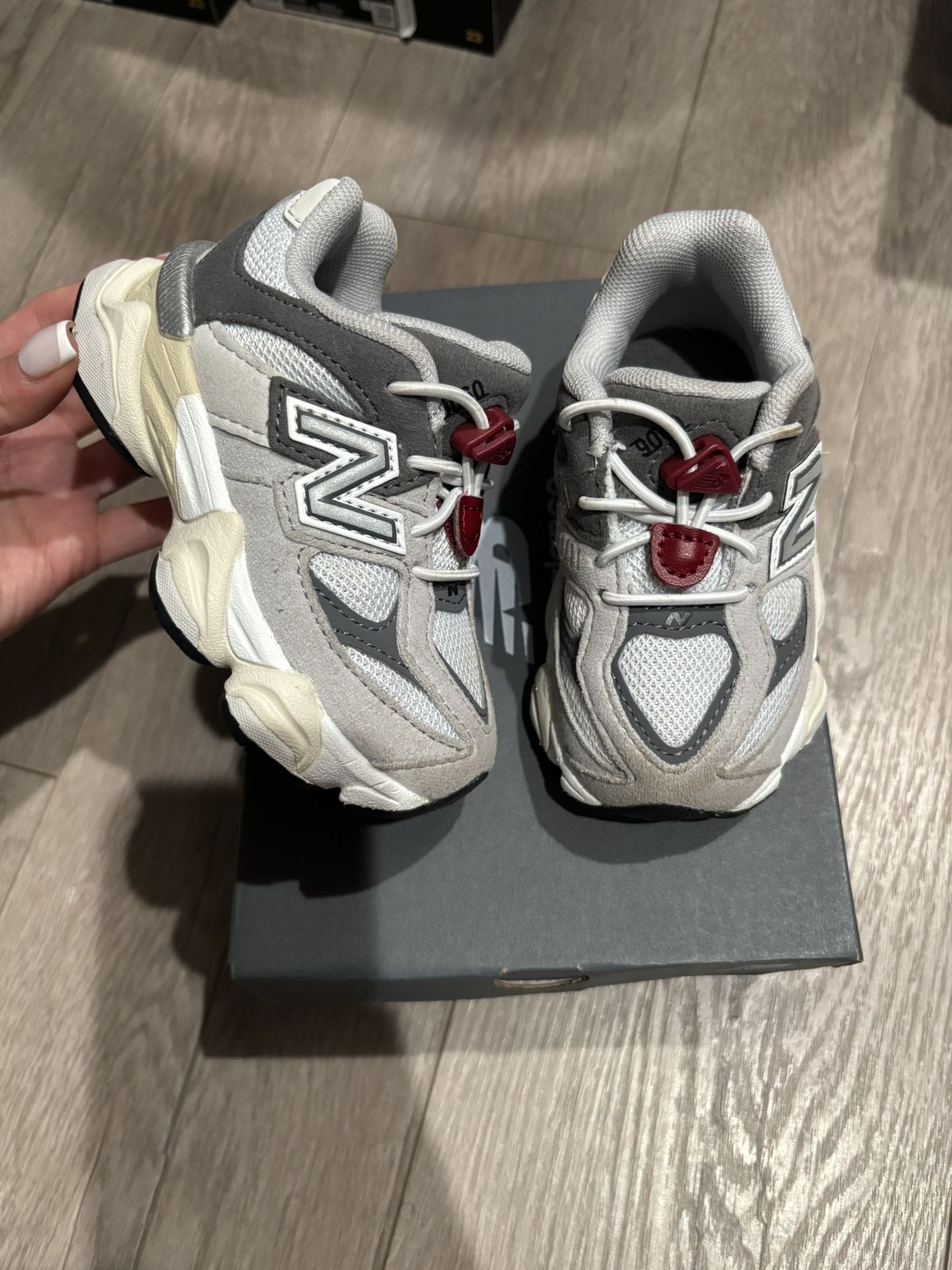 Grey New Balance. Size 6c