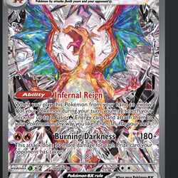 Pokémon Charizard EX full art Chase card