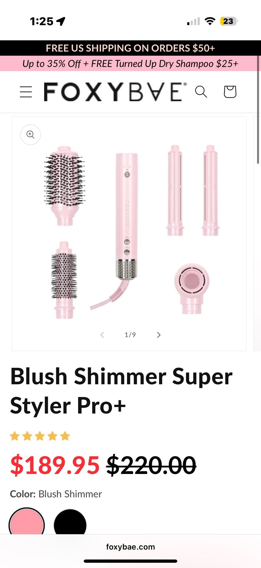 FOXYBAE (Blush Super Styler Pro)