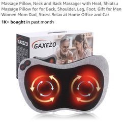 Brand Pillow with heat for Neck, back, Back, Shoulder, Leg, Foot, Stress Relax at home, office, home