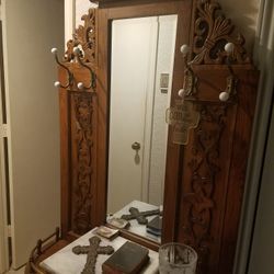 Vintage Furniture(has Mirror and Granite top)