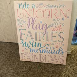 Girl Bedroom Or Play Room Decor 