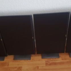 (4) Dell 24" Monitors
