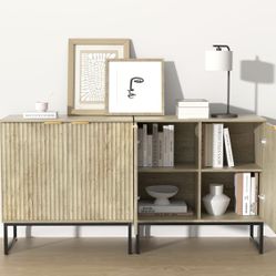 63“ Wooden sideboards and buffets with Storage