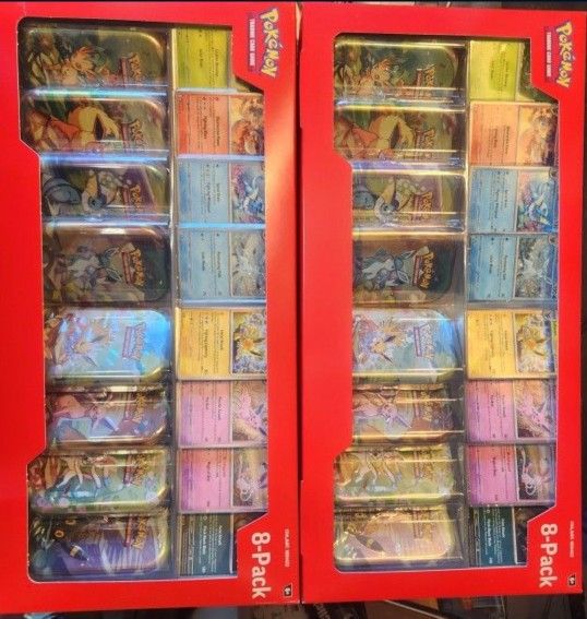 Pokemon Prismatic Evolutions Tins Costco