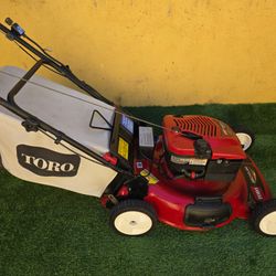 Toro Recycler 22" RWD 190cc E-Start Gas Self-Propelled Lawn Mower Runs Great Máquina con Transmisión