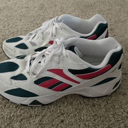 Reebok Hexalite Aztrec Unisex Archive Running Shoes Mens 9.5 Teal Pink