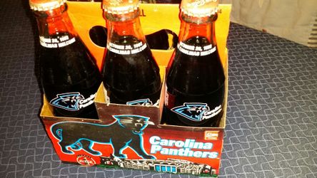 Carolina Panthers 1993 commemorative bottles