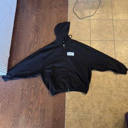 Vetements Zip Up Hoodie