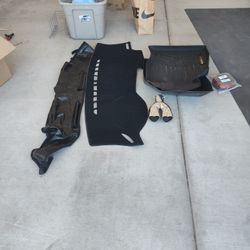 2015 VW Golf Bra, Dashmat, WeatherTech Mats And Exhaust Piece