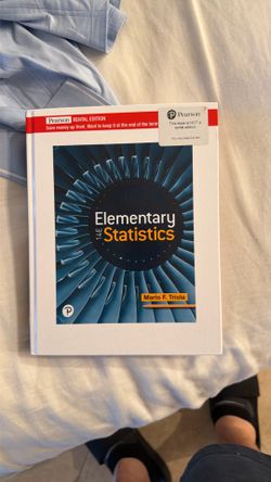 Elementary statistics 14E