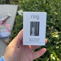 Ring Quick Release Battery Pack Brand New 