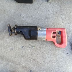 Milwaukee super sawzall corded