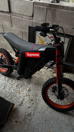E-bik tutio orange and black
