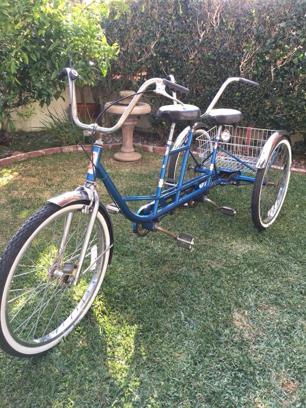 Used tandem sale tricycle for sale