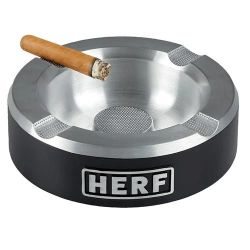 HERF Signature Metal Cigar Ashtray by Humi-Care - BRAND NEW IN BOX