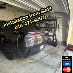 EV Charger Outlet Plug Tesla Wall Connector Nema 1450 Level 2