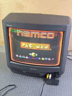 VINTAGE Sony Trinitron KV-13M50 13" CRT TV PERFECT for Retro Gaming N64 SNES NES LOOK WORKS PERFECT