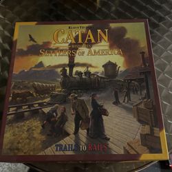 catan rails to trails Board Game 