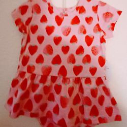 Brand New Baby Girls 0-3 Months Dress Outfit 