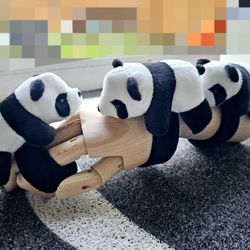 Stuffed Animal Panda Slap Bracelets