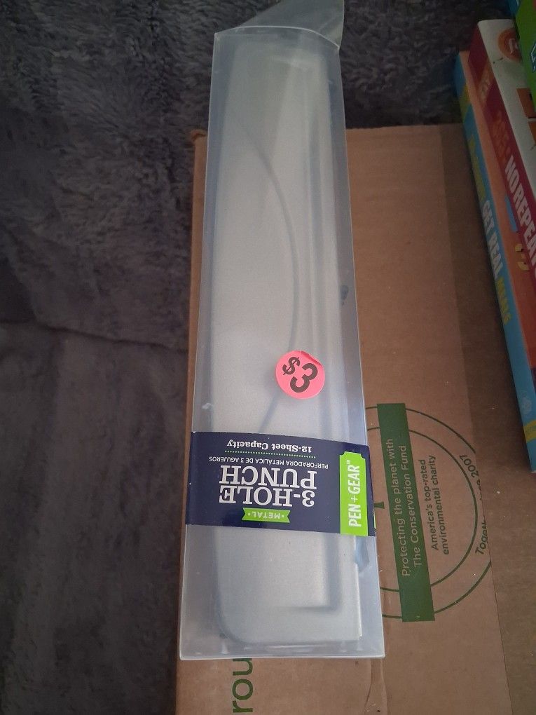 3 Ring Hole Punch