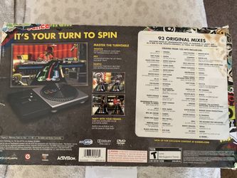 DJ Hero PlayStation 2 PS2 Complete in Box CIB w Turntable Dongle