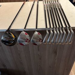 TaylorMade Burner Golf Set - Driver, 3 wood, 5 wood, 5-9, PW, AW, SW