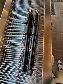Chevy and GMC pickups rear magnetic shocks