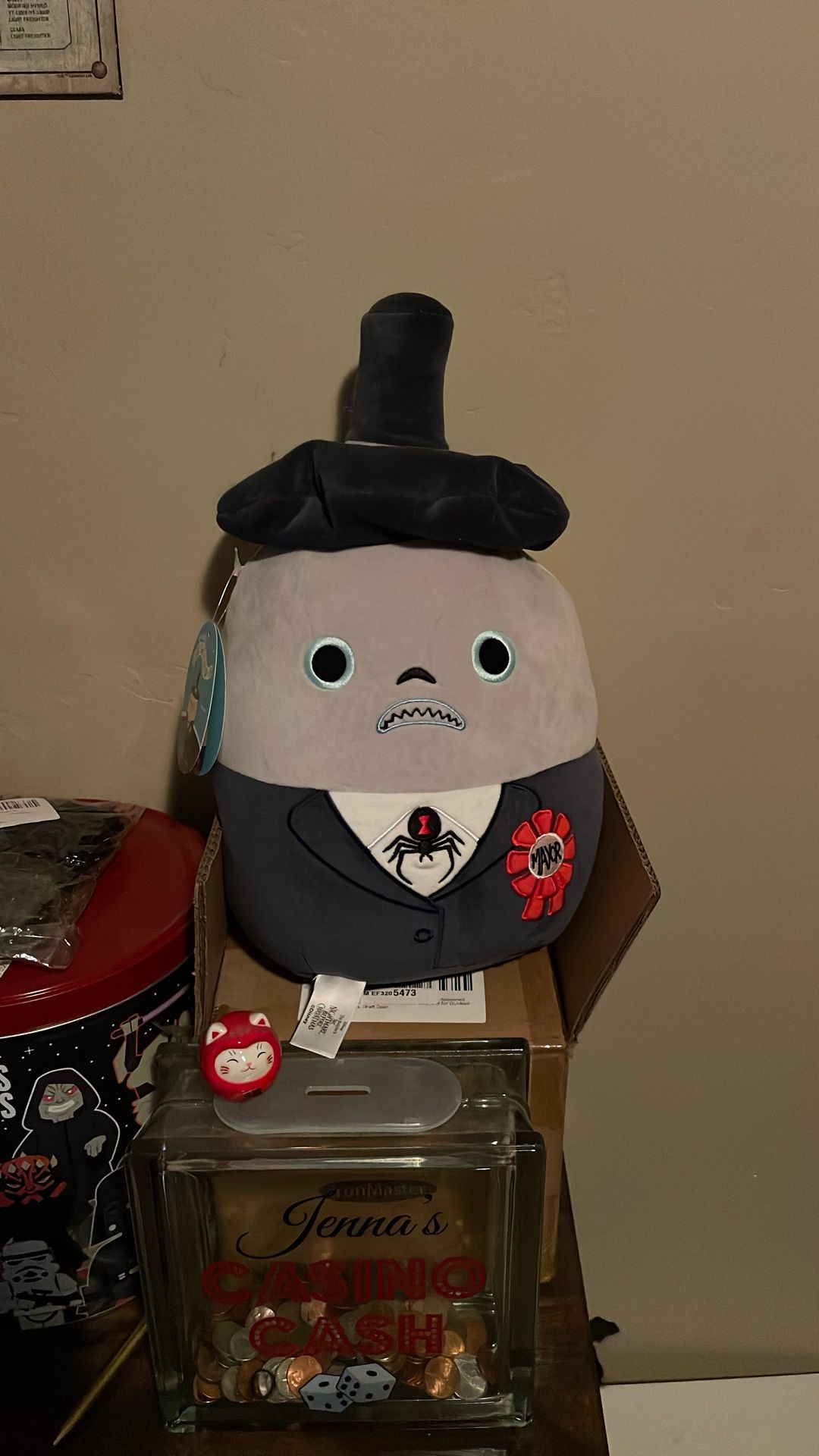 Nightmare Before Christmas Mayor Squishmallows