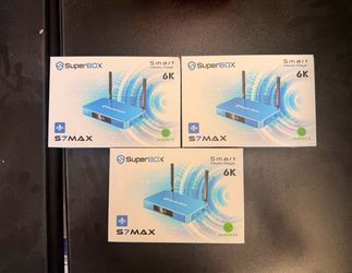 SuperBox S7 max plug & play ready