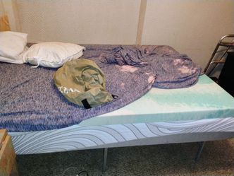 Full size mattress and bed frame
