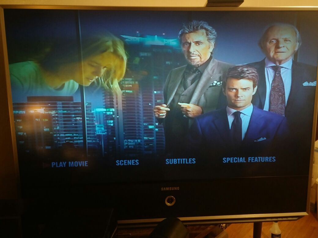60 inch samsung tantus dlp hd2 hdtv flat screen wide screen with virtual dolby digital surround sound built inside tv.