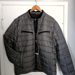 Men's Andrew Marc Jacket XL New Quilted Puffer