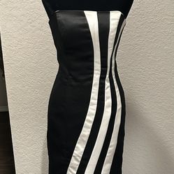 Black & White Mermaid Dress