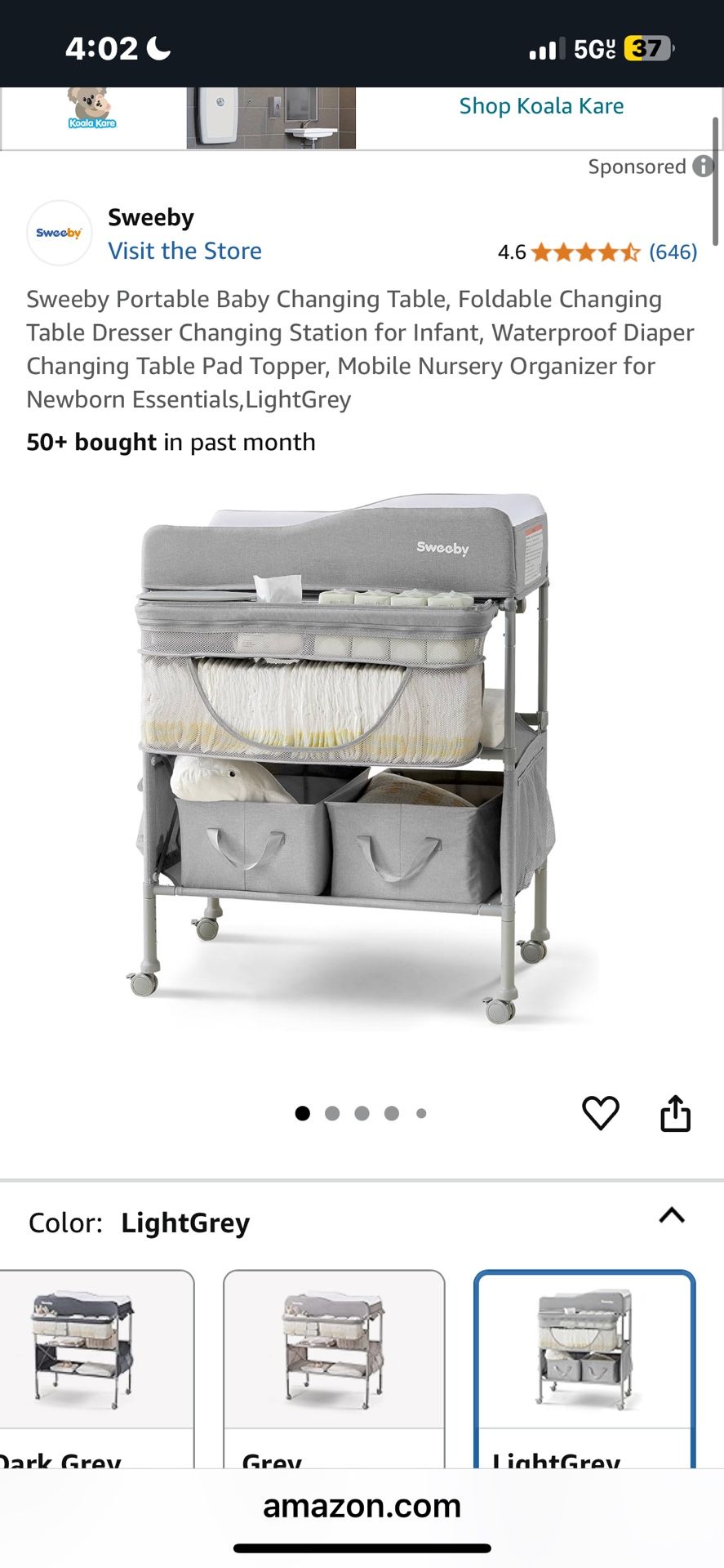 Changing Table.