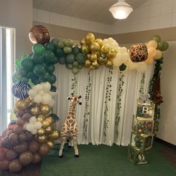 Safari Balloon Arch Decoration