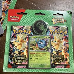 Pokémon ascended heroes Erika 2 pack collection