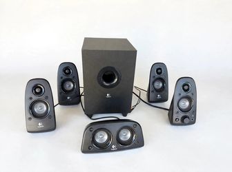 Logitech Z506 5.1 Surround Sound Speaker System — Complete, Tested