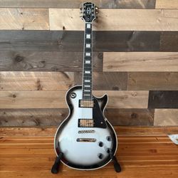 Epiphone Les Paul Custom Silverburst  (Guitar Center Exclusive) 