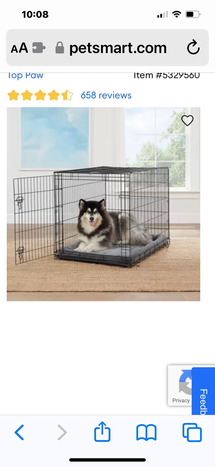 Large Pet Carrier Crate LP