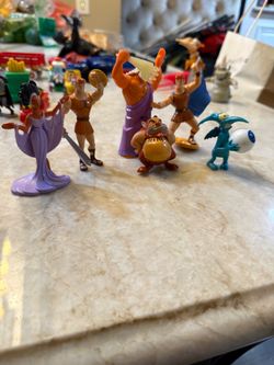 Vintage Disney Hercules PVC Figure Set