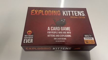 Exploding Kittens Card Game New 