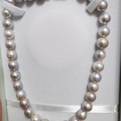 SouthSea Pearl Choker - Silver 