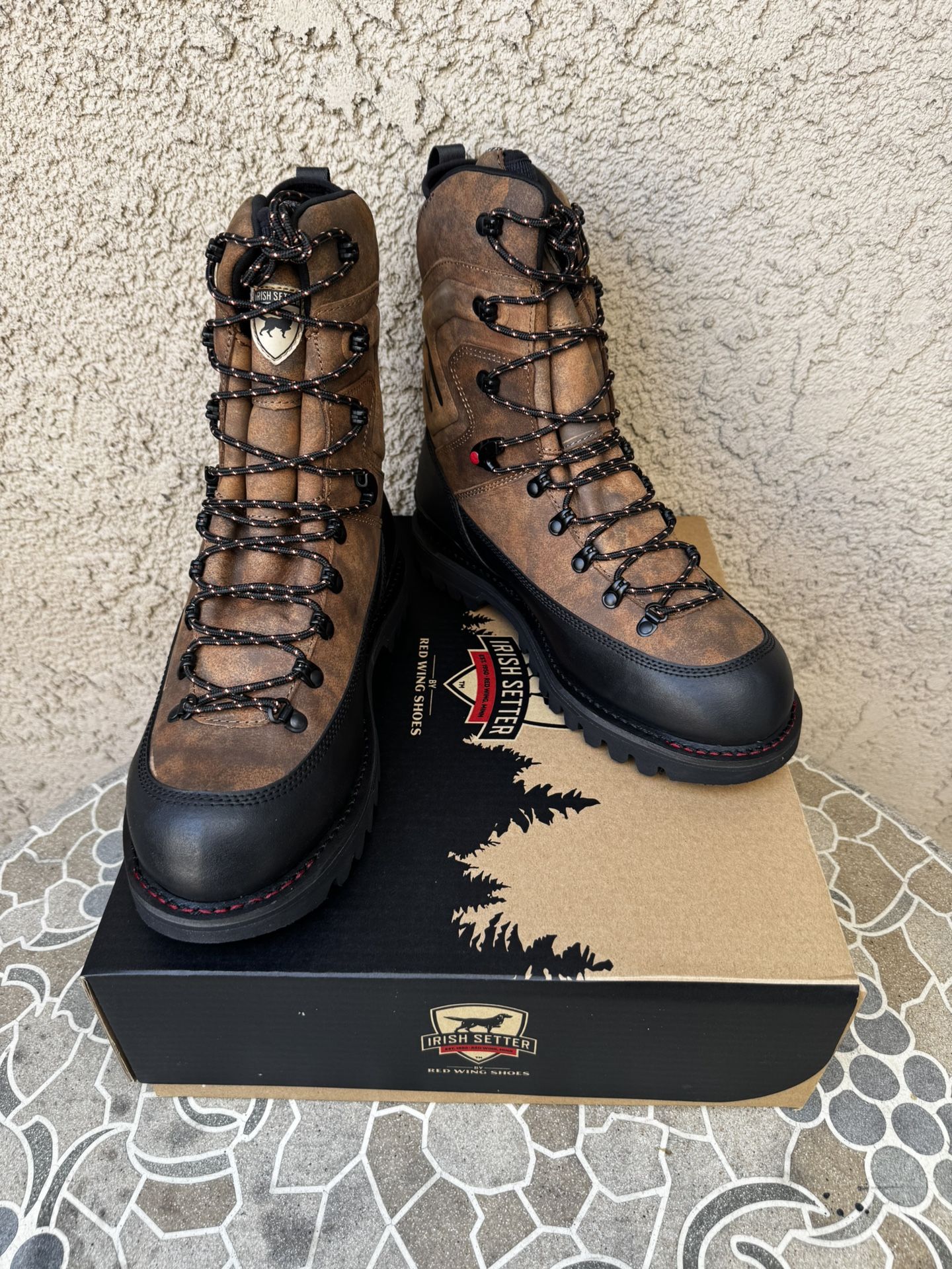 BOOTS IRISH SETTER ELK TRACKER SOFT TOE WATERPROOF SIZE AVAILABLE 8-8.5-9-9.5-10-10.5-11-12 MENS